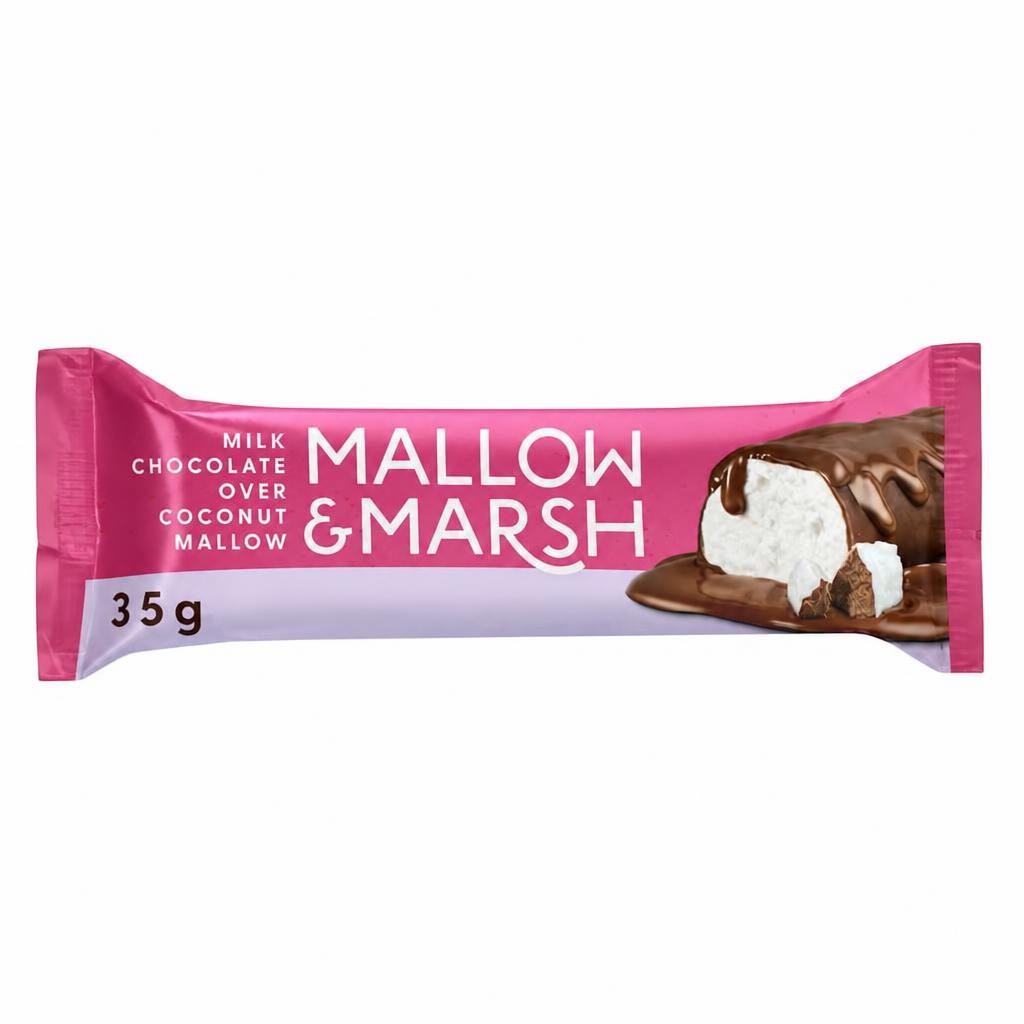 Mallow & Marsh Milk Chocolate Over Coconut Mallow 35g