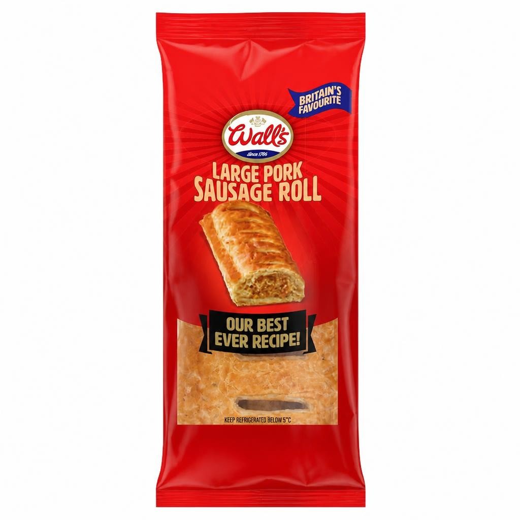Wall's Large Pork Sausage Roll 100g
