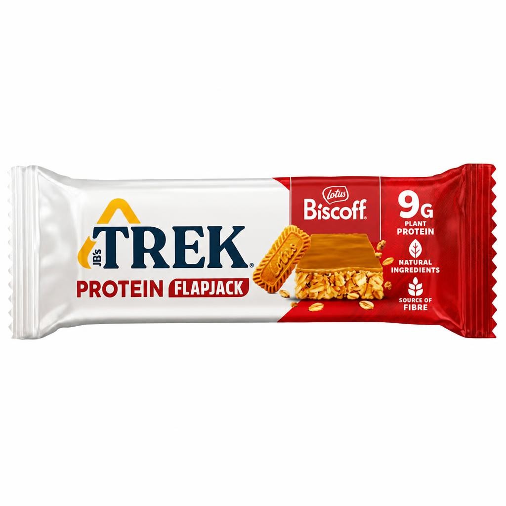 Trek Protein Flapjack with Lotus Biscoff 50g