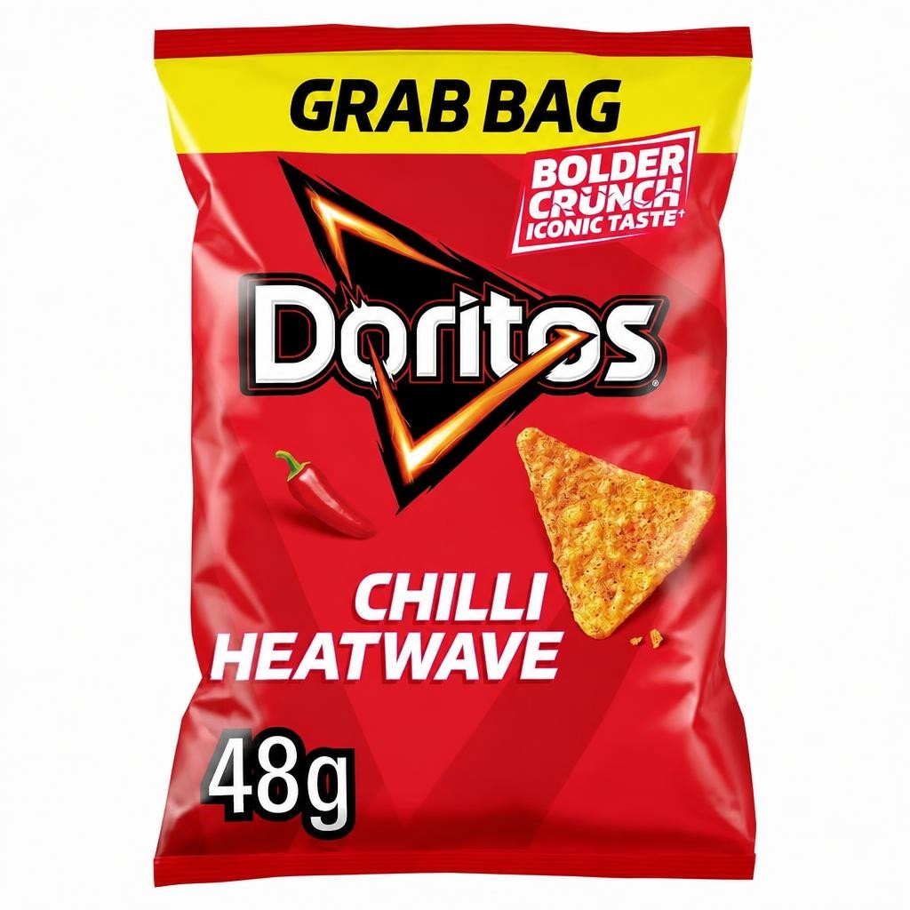 Doritos Chilli Heatwave Grab Bag Crisps 48g