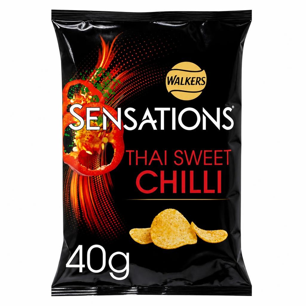 Walkers Sensations Thai Sweet Chilli Grab Bag Crisps 40g