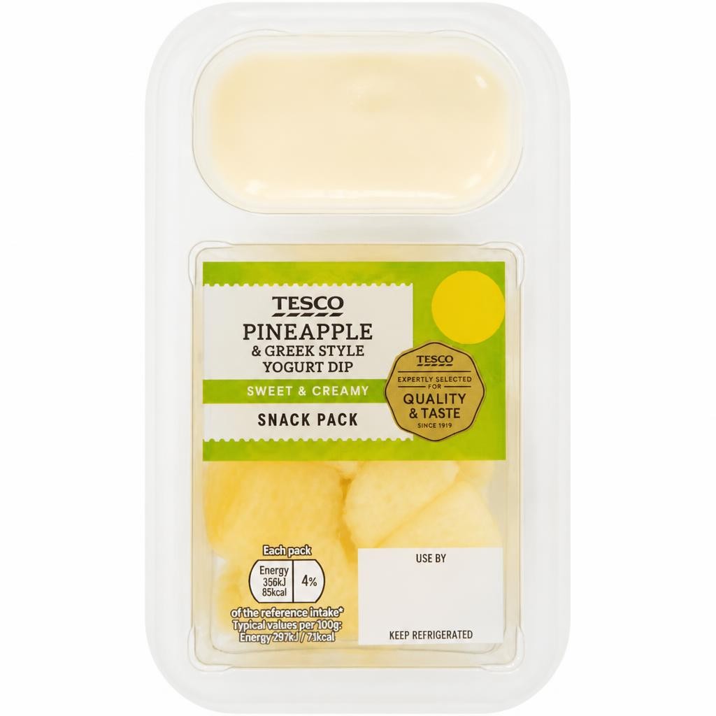Tesco Pineapple & Greek Style Yogurt Dip 120g