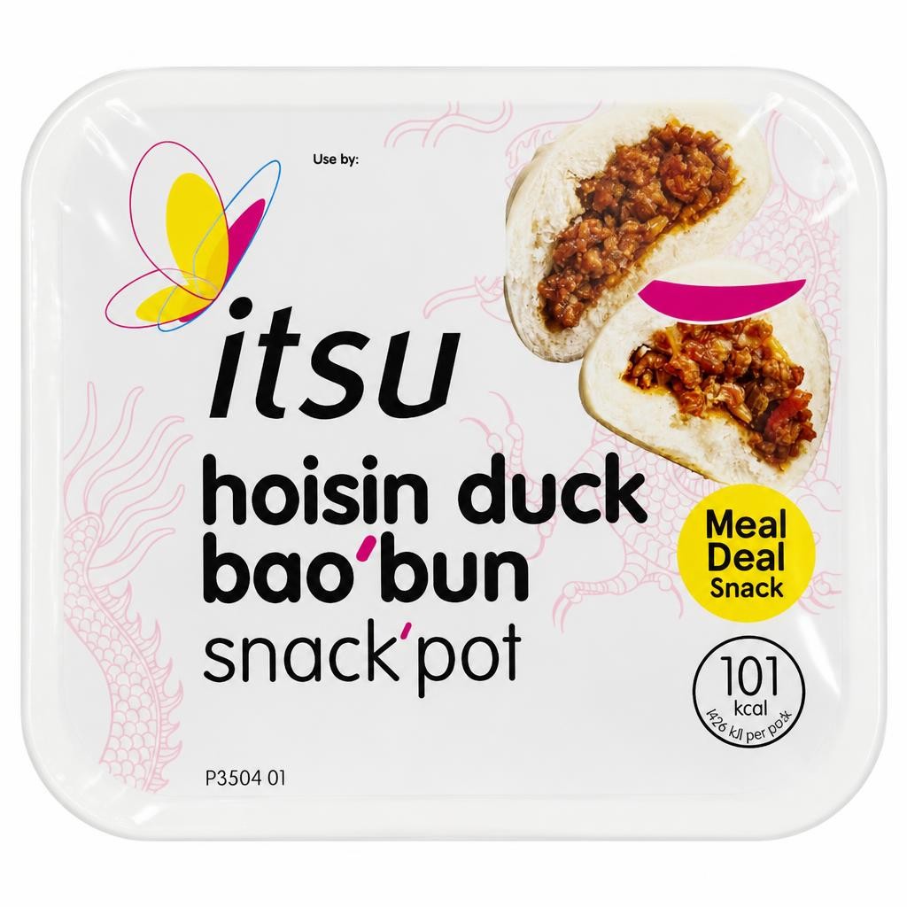Itsu Hoisin Duck Bao Snack Pot 45g