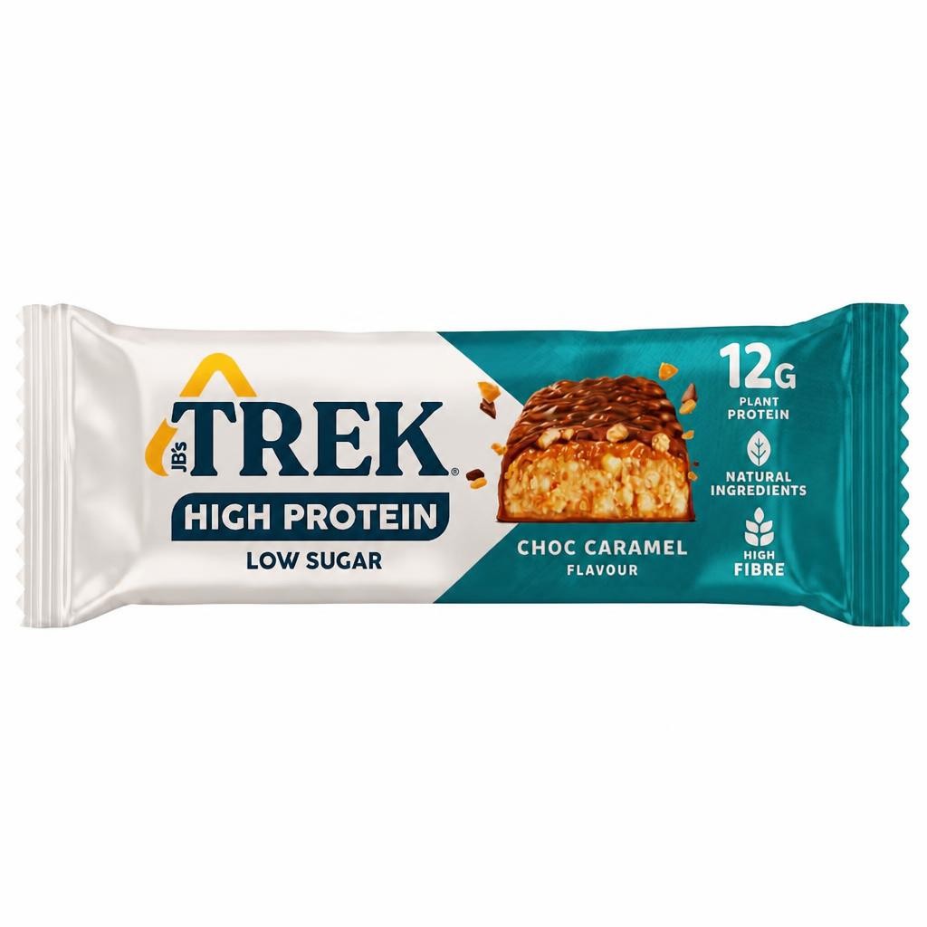 Trek High Protein Choc Caramel Flavour 44g