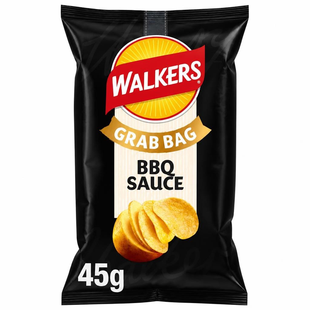 Walkers BBQ Grab Bag Crisps 45g