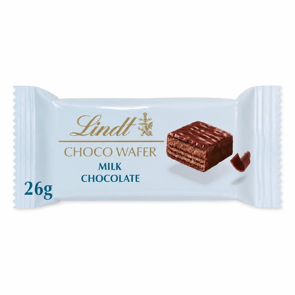 Lindt Choco Wafer Milk Chocolate 26g