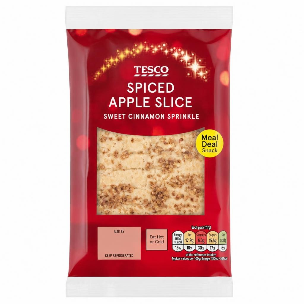 Tesco Apple Lattice Slice 117g