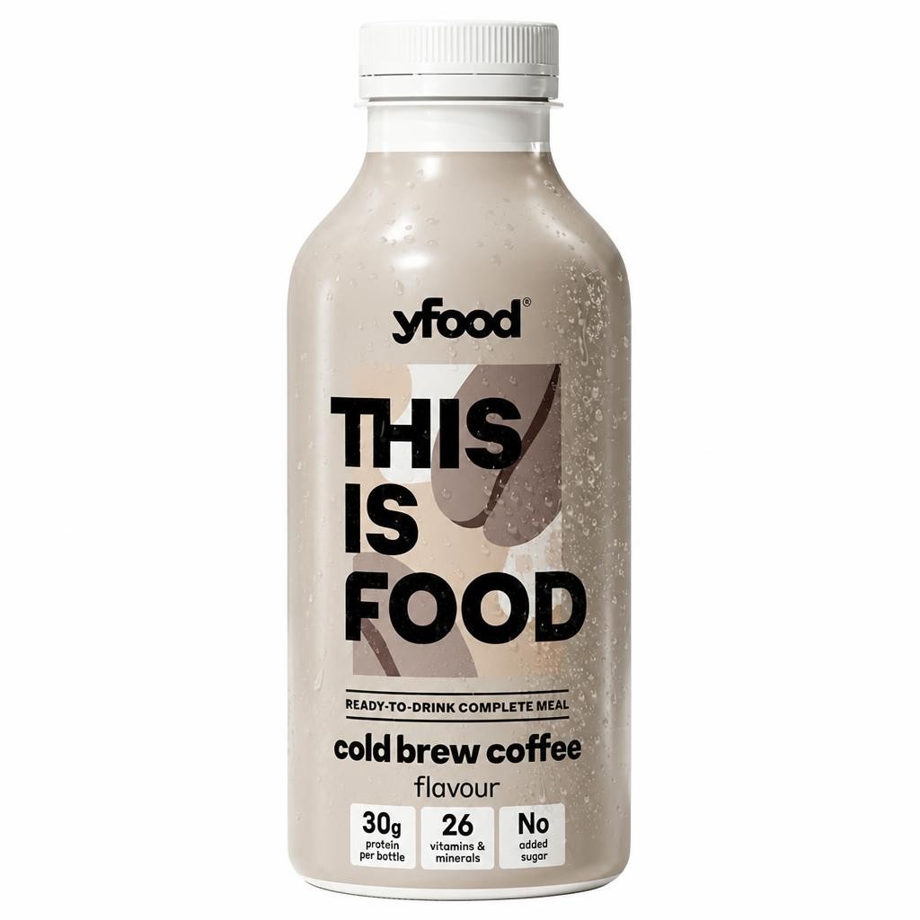 yfood Ready to Drink Complete Meal Cold Brew Coffee 500ml