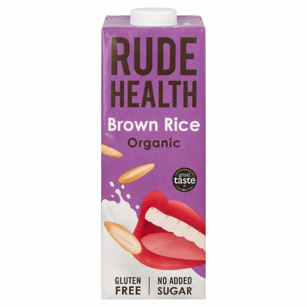 Rude Health Organic Brown Rice Longlife Dairy Free Drink 1L