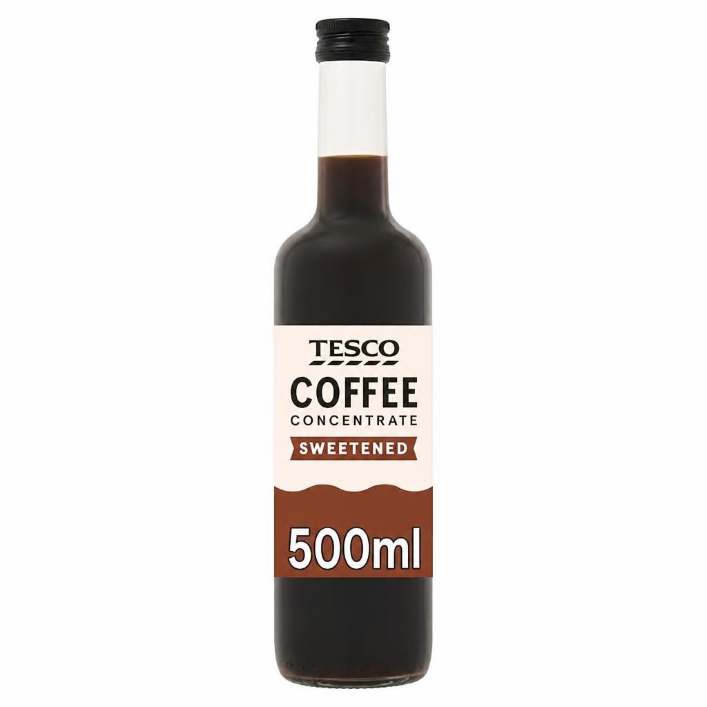 Tesco Sweetened Coffee Concentrate 500ml