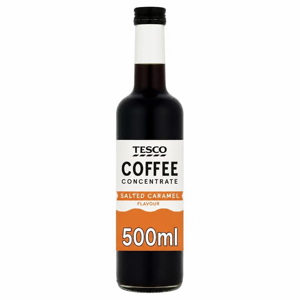 Tesco Salted Caramel Flavour Coffee Concentrate 500ml