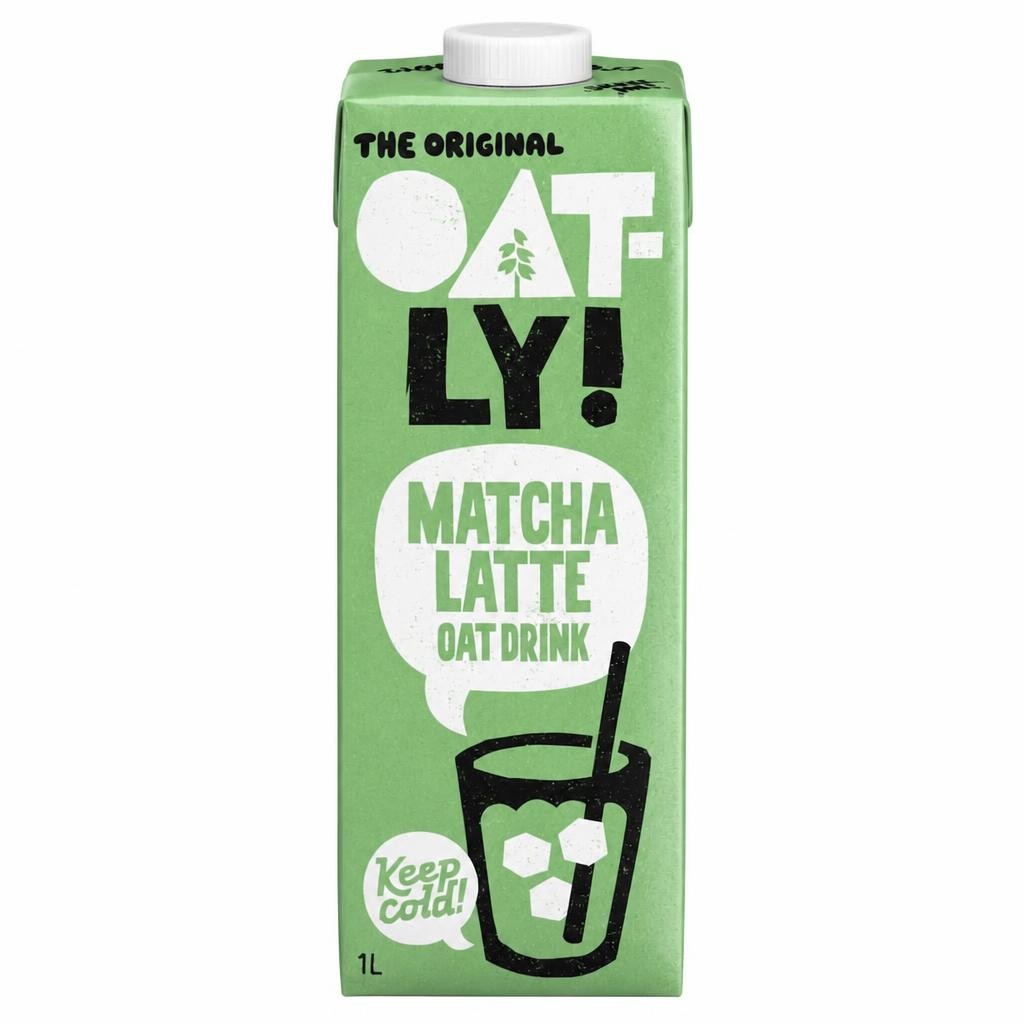 Oatly Oat Drink Matcha Latte 1L