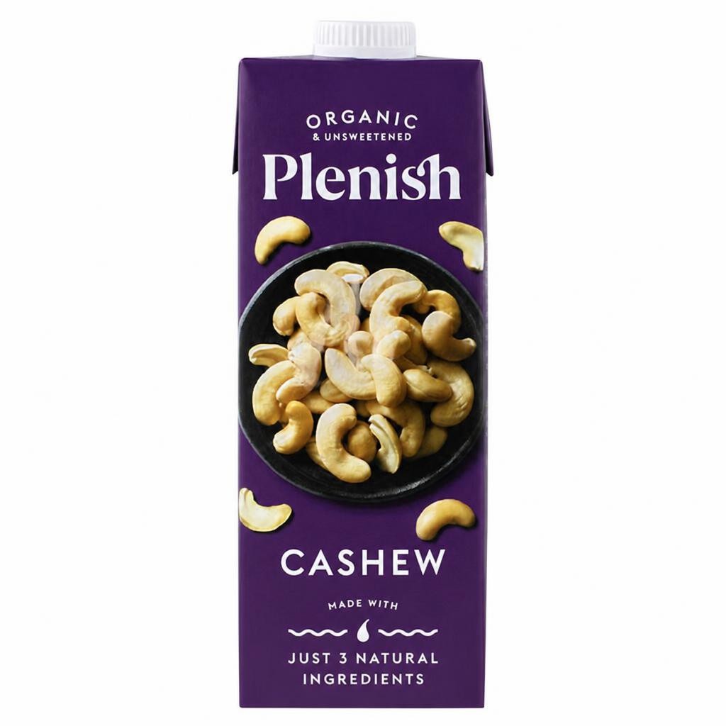 Plenish Organic Cashew Milk Dairy Alternative Long Life 1L