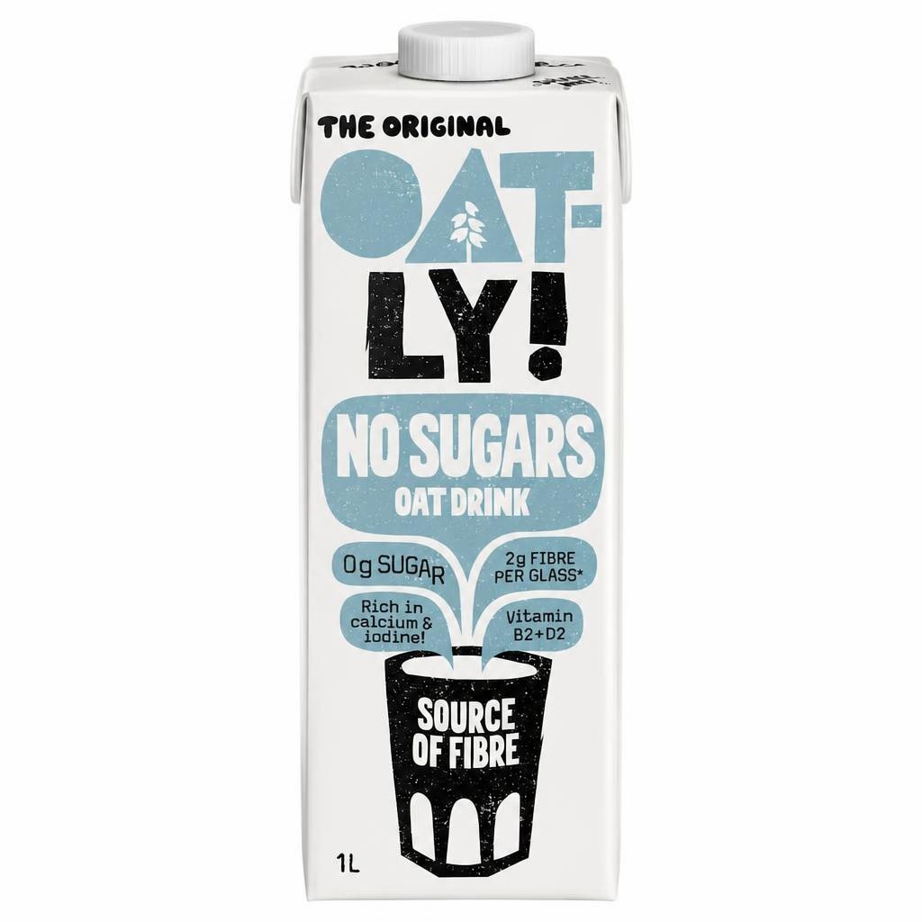 Oatly The Original No Sugars Oat Drink 1L