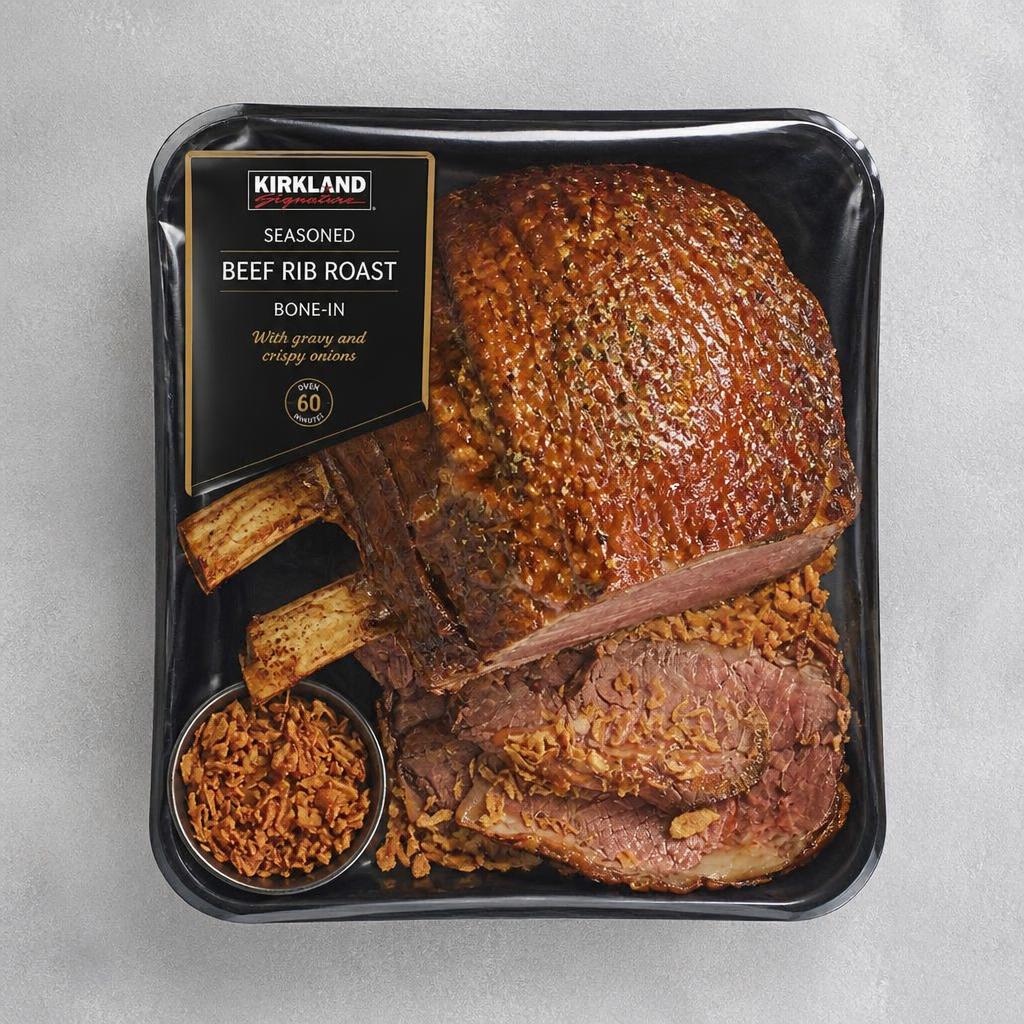 38. Tesco Finest Chef’s Collection Slow Cooked Beef Wing Rib 2.6kg (Serves 8)