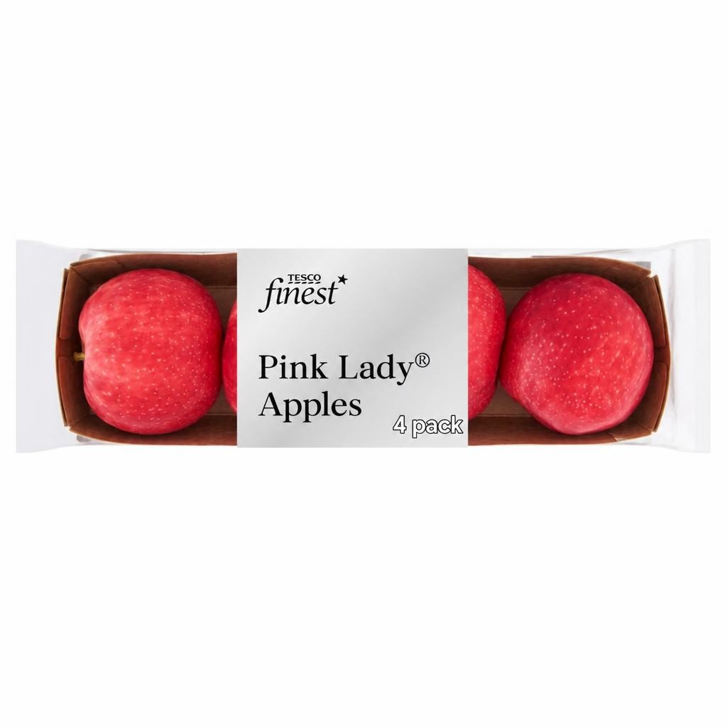Tesco Finest Pink Lady Apple 4 Pack