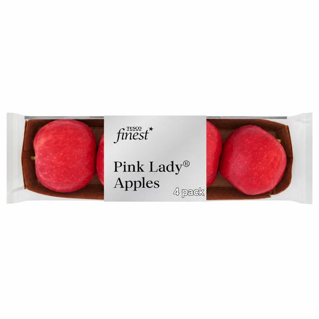 Tesco Finest Pink Lady Apple 4 Pack