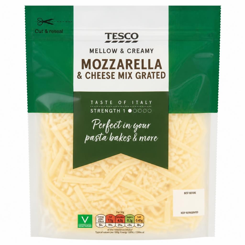 Tesco Mozzarella & Cheese Mix 250g