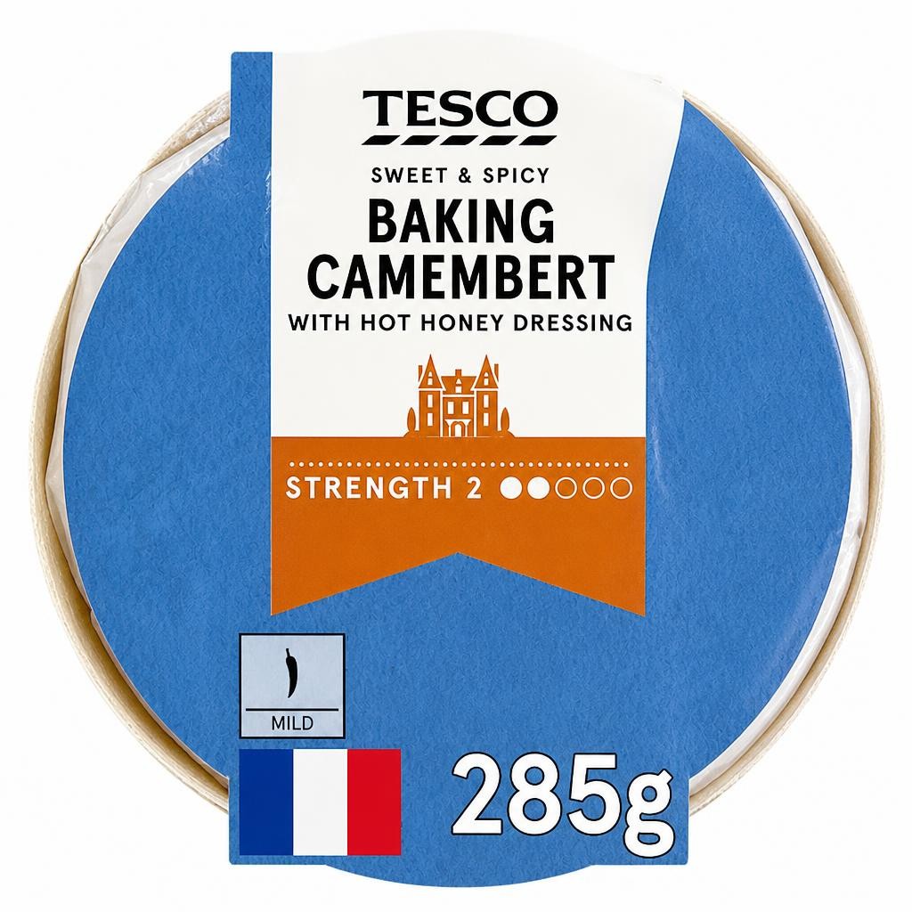 Tesco Baking Camembert with Hot Honey 285g