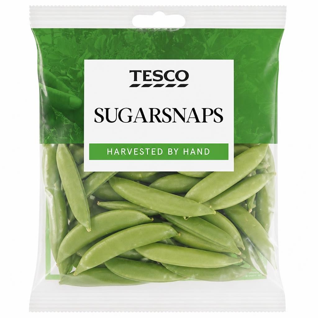 Tesco Sugarsnap Peas 180g