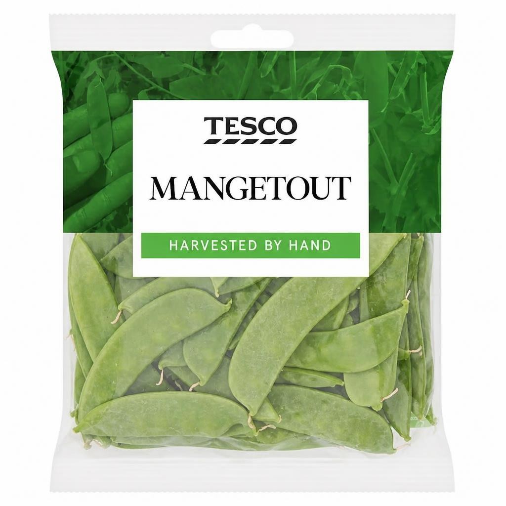 Tesco Mangetout 180g