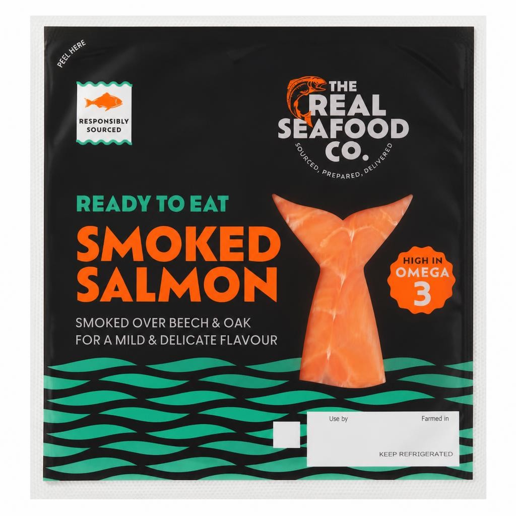 The Real Seafood Co. Smoked Salmon 100G