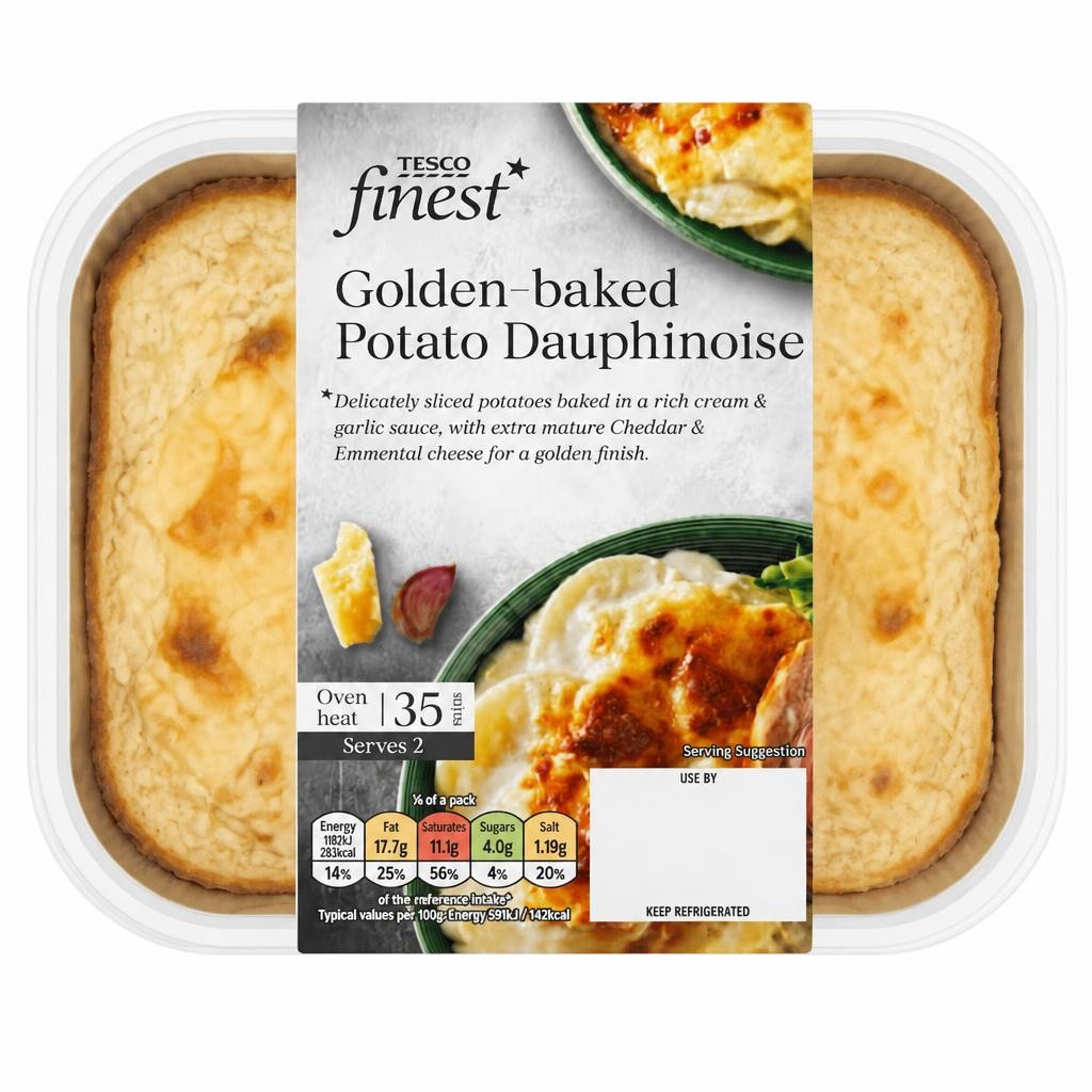 Tesco Finest Golden-Baked Potato Dauphinoise 400g