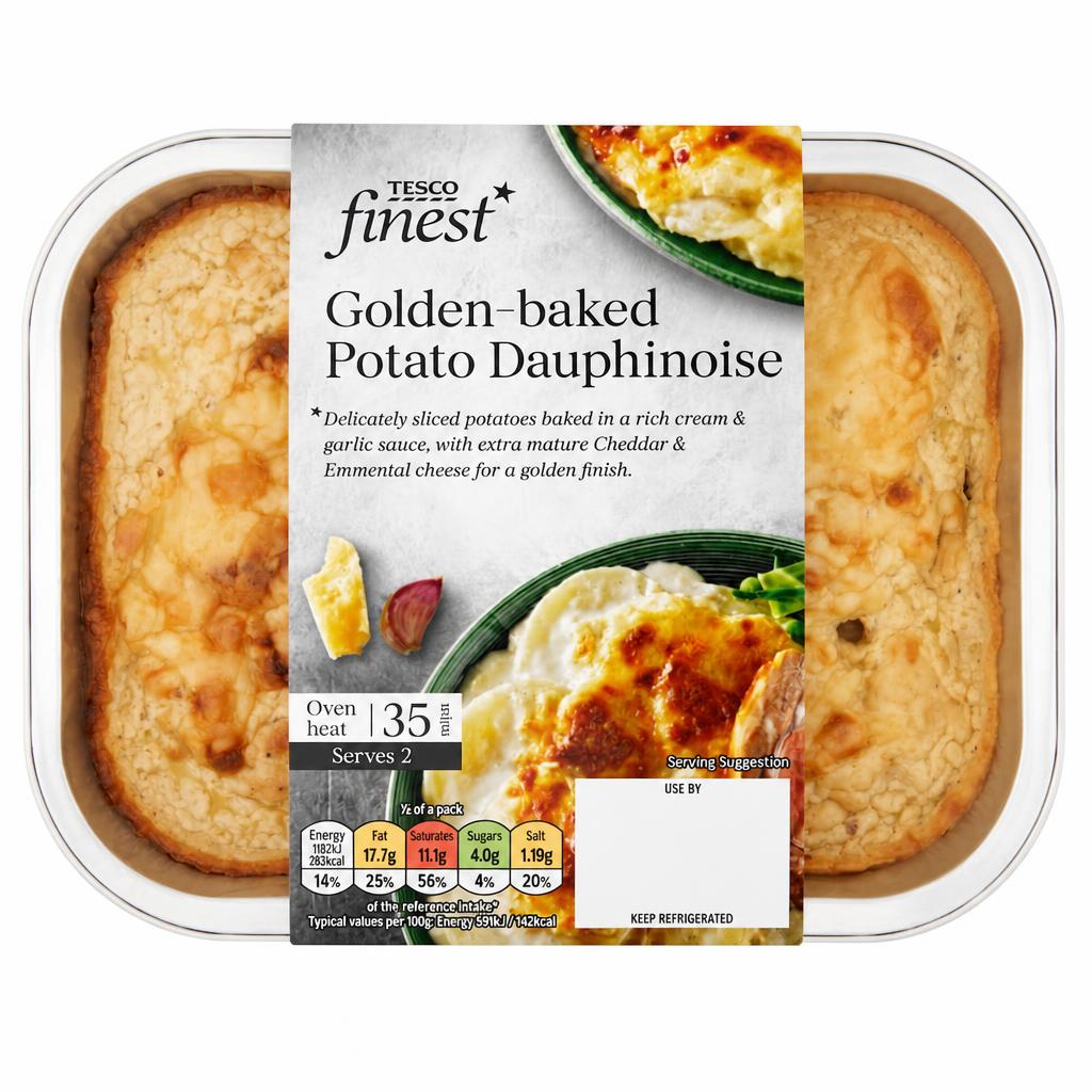Tesco Finest Golden-Baked Potato Dauphinoise 400g