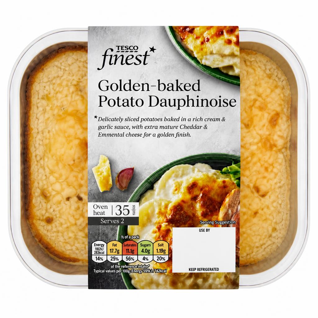Tesco Finest Golden-Baked Potato Dauphinoise 400g