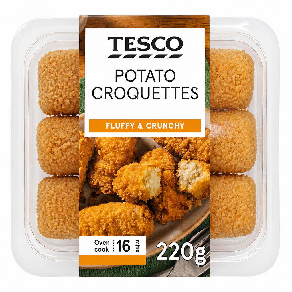 Tesco Potato Croquettes 220g
