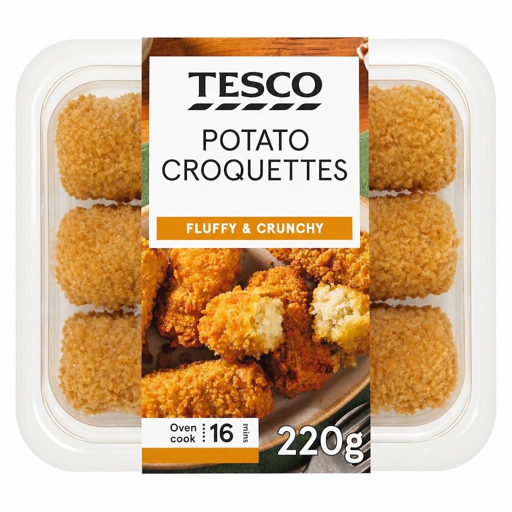 Tesco Potato Croquettes 220g