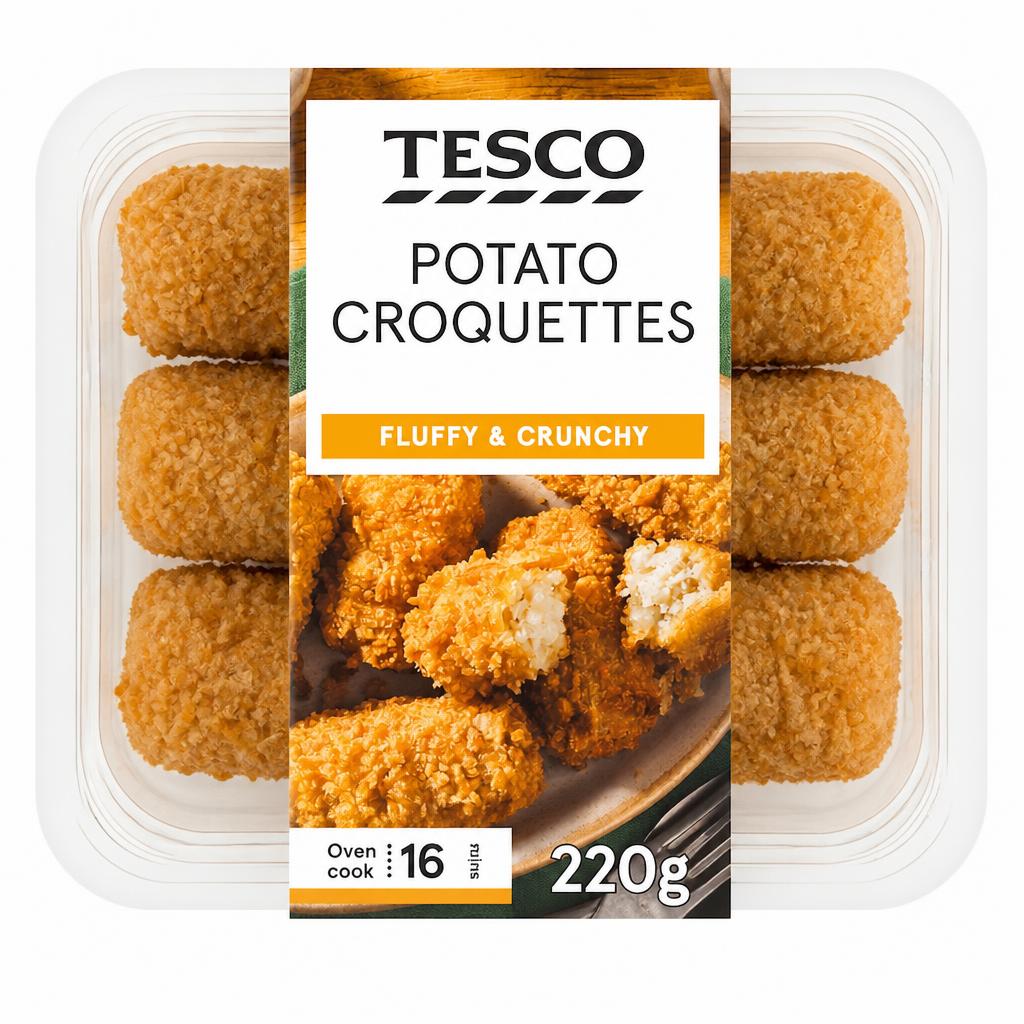 Tesco Potato Croquettes 220g