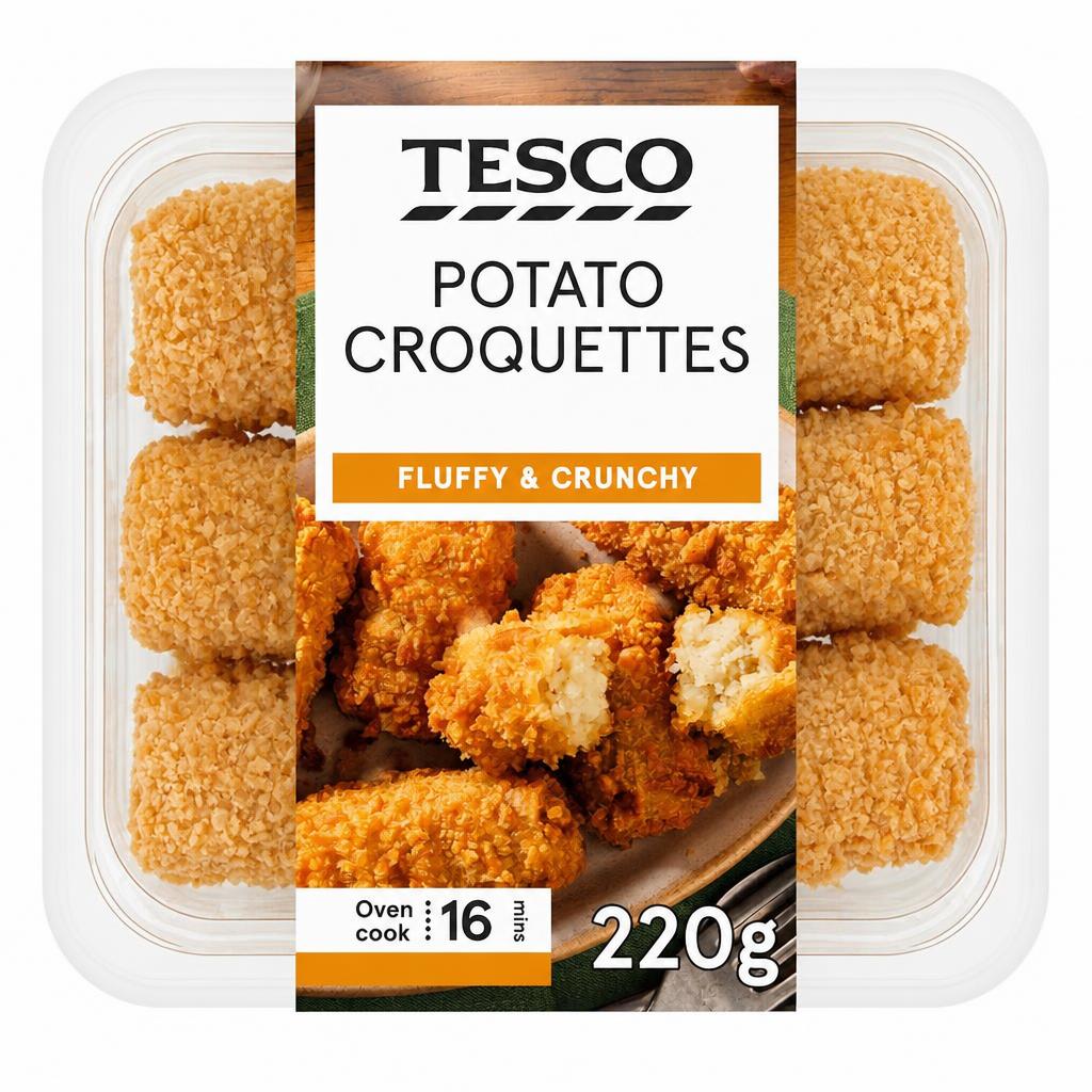 Tesco Potato Croquettes 220g