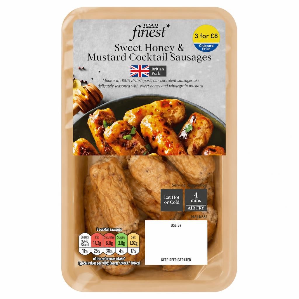 Tesco Finest Honey & Mustard Cocktails 225g