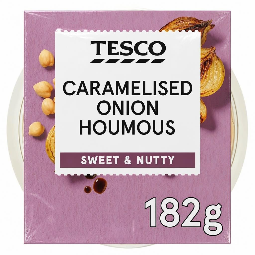 Tesco Caramelised Onion Houmous 182g