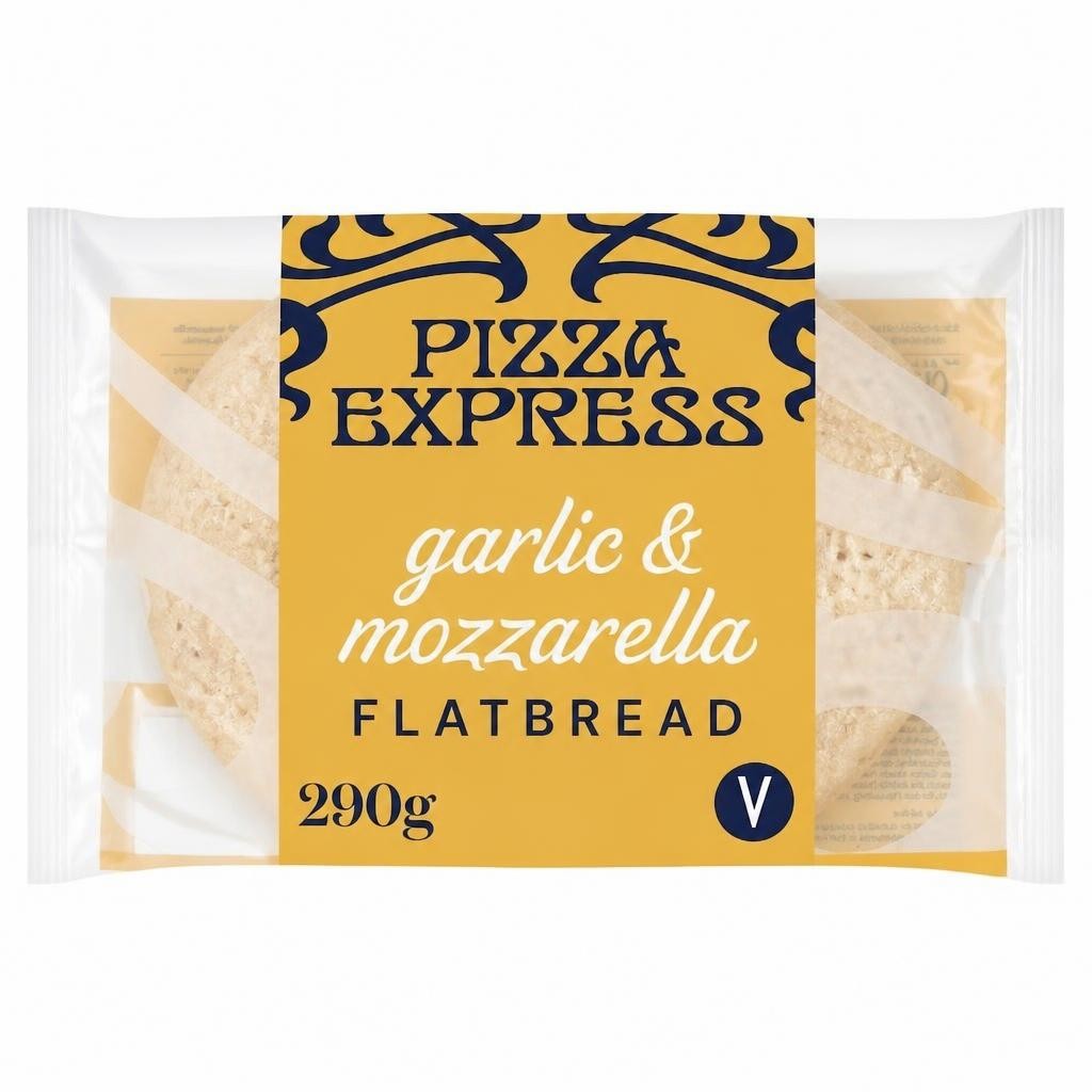 Pizza Express Garlic & Mozzarella Flatbread 290G