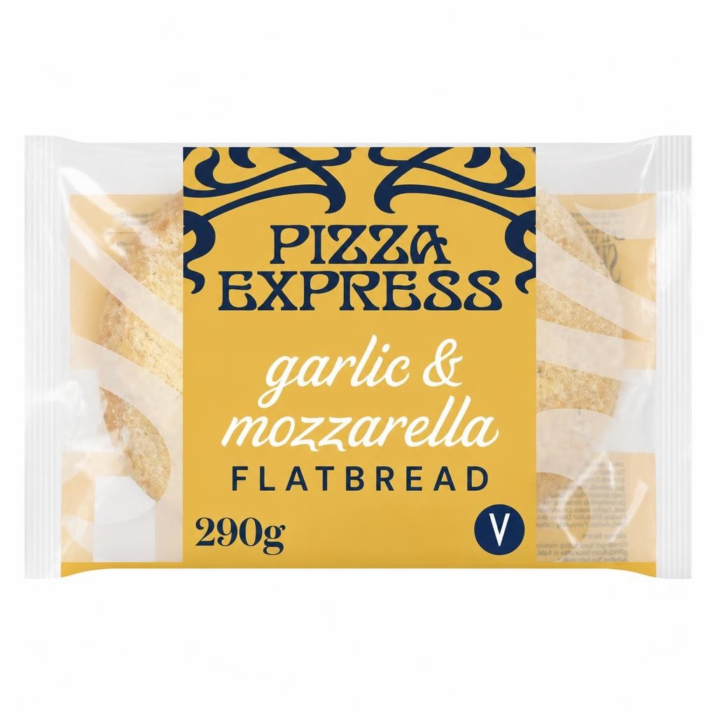 Pizza Express Garlic & Mozzarella Flatbread 290G