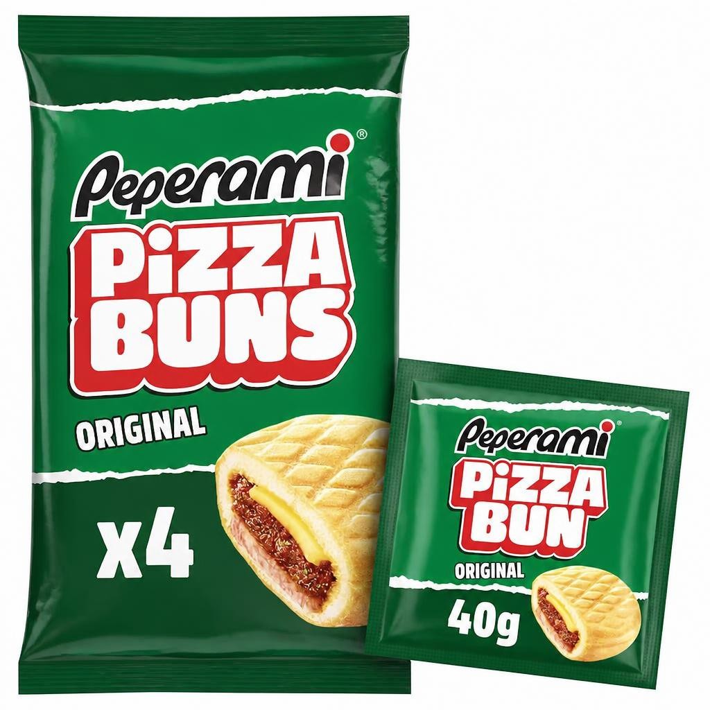 Peperami Original Pizza Buns 4x40g
