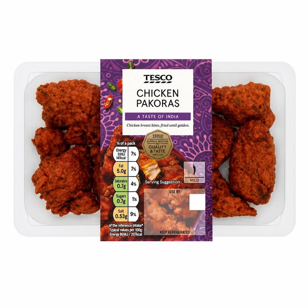 Tesco Chicken Pakoras 150g