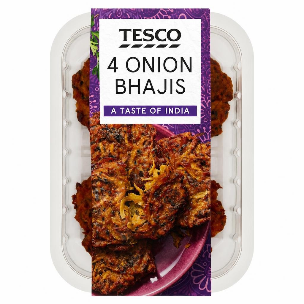 Tesco 4 Onion Bhajis 200g