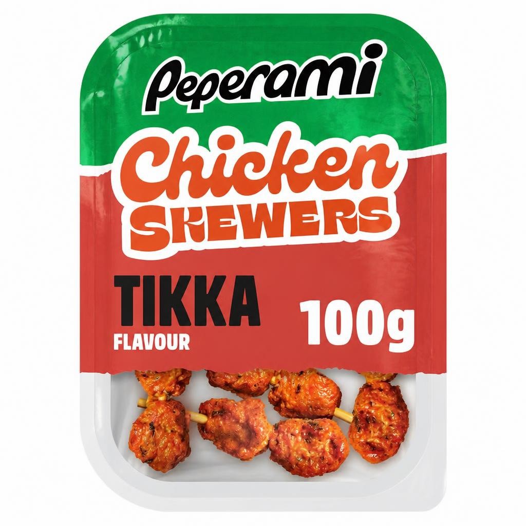 Peperami Chicken Skewers Kickin Tikka (10x10g) 100g