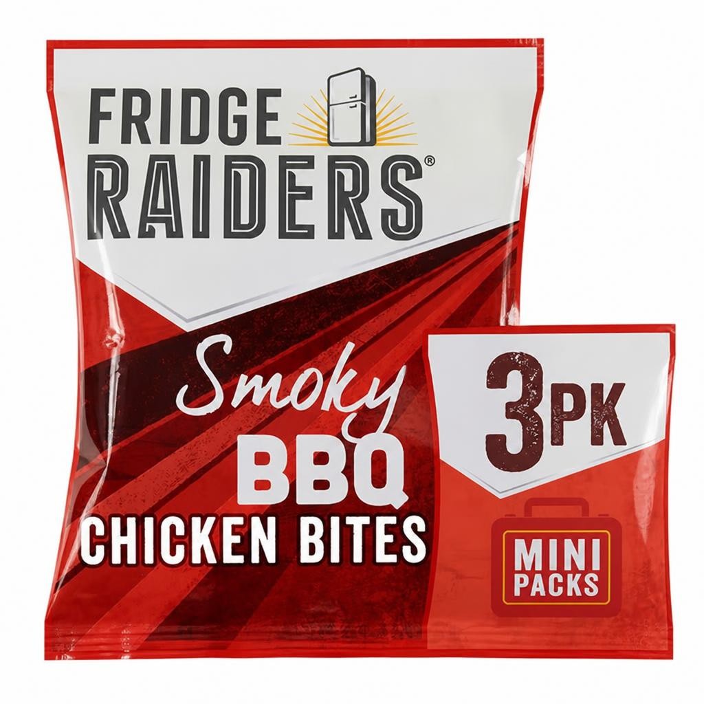 Fridge Raiders Smoky BBQ Chicken Bites 3 x 22.5g