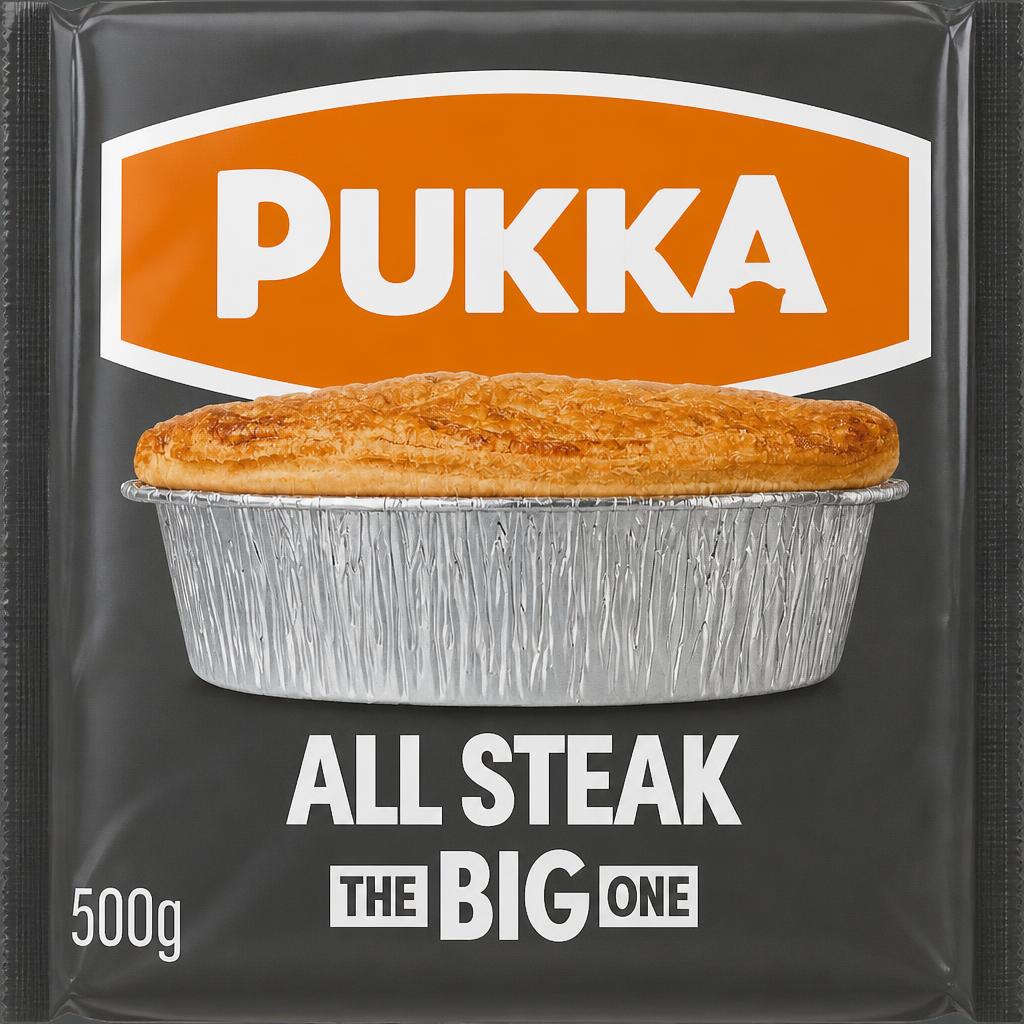 Pukka The Big One All Steak Pie