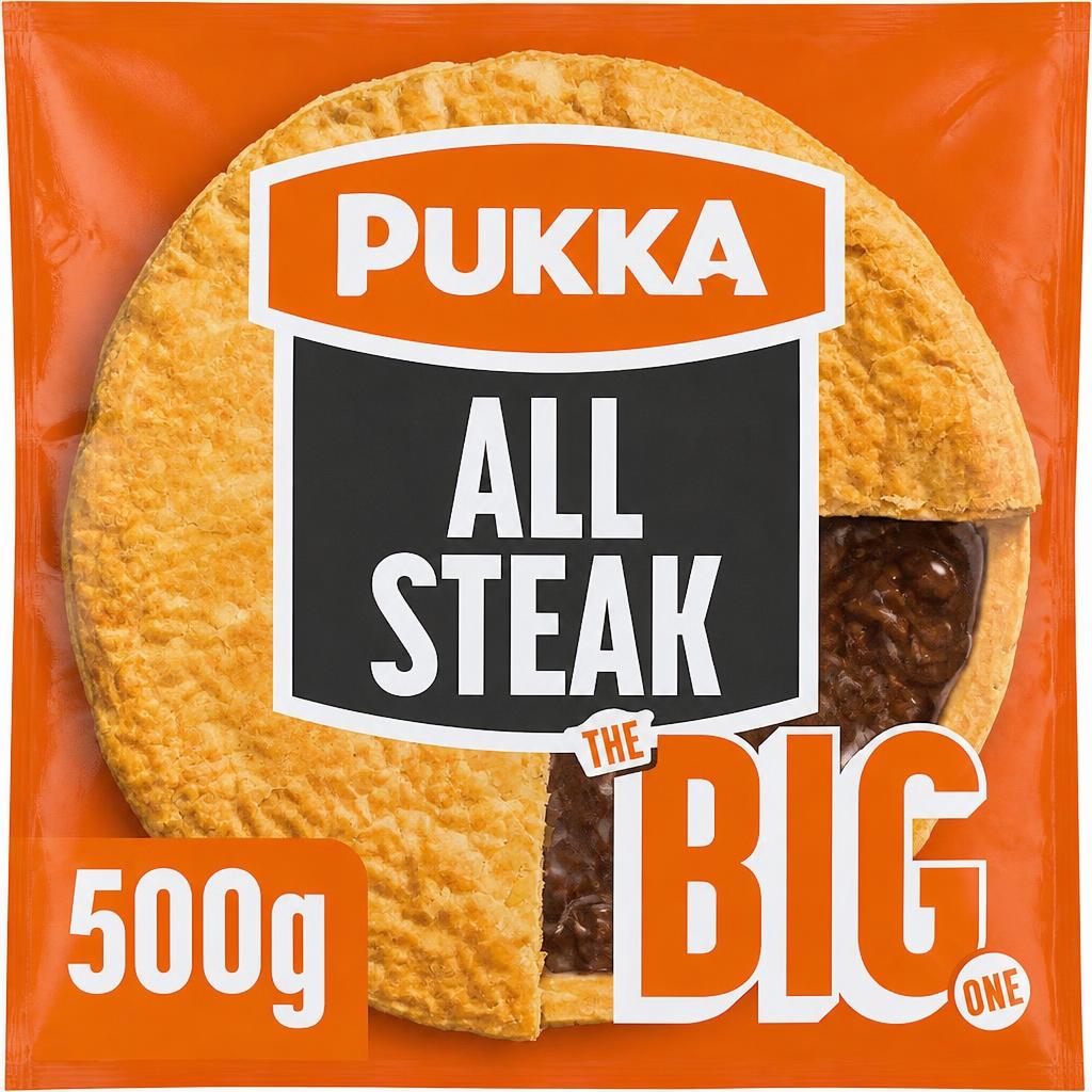 Pukka The Big One All Steak Pie