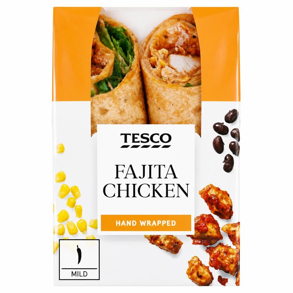 Tesco Fajita Chicken Wrap