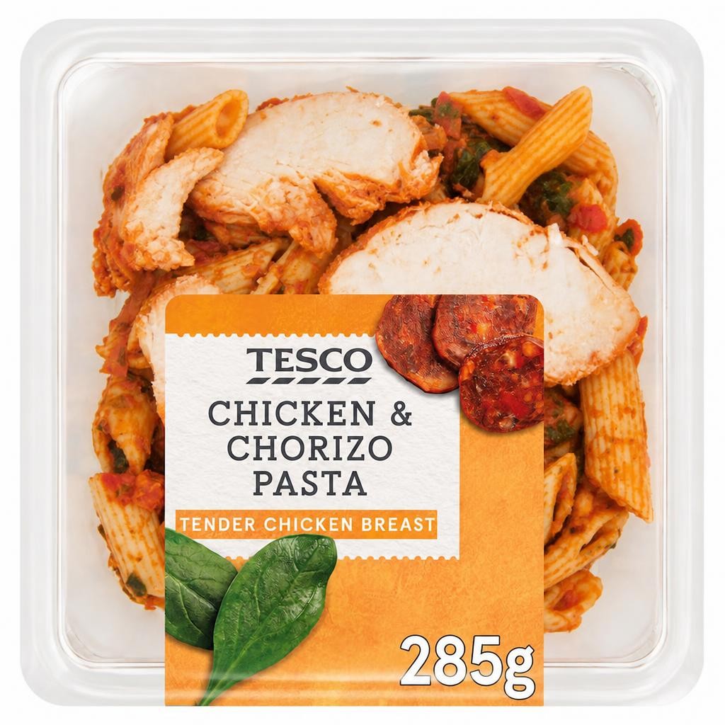 Tesco Chicken & Chorizo Pasta 285g