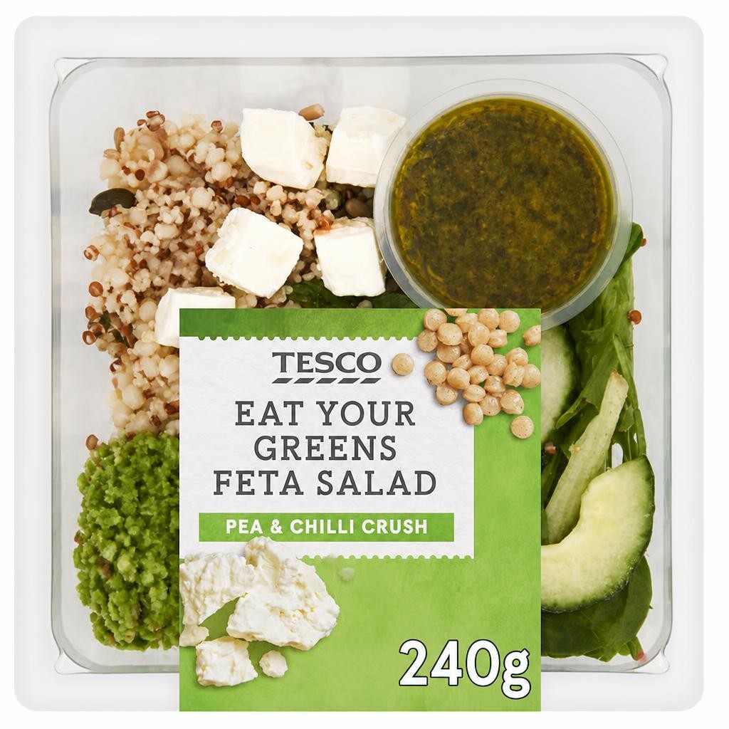 Tesco Eat Your Greens Feta Salad 240g