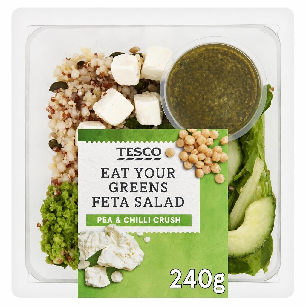 Tesco Eat Your Greens Feta Salad 240g