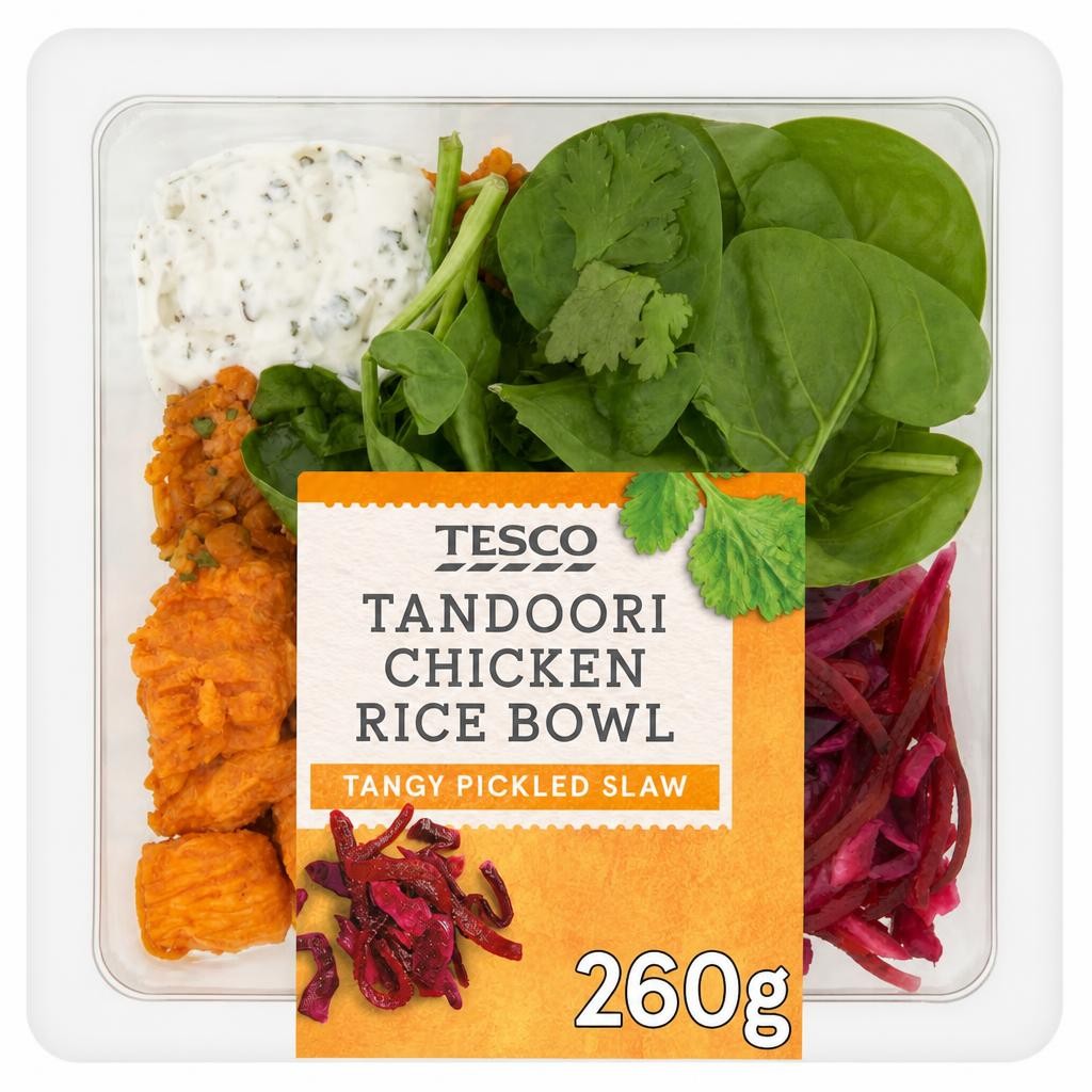 Tesco Tandoori Chicken Rice Bowl 240g