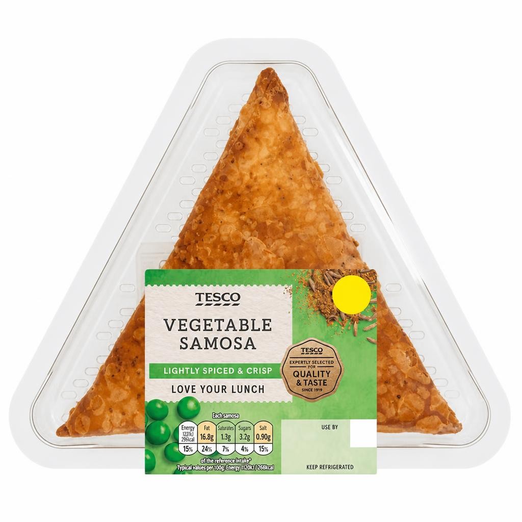 Tesco Vegetable Samosa 110g